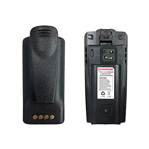 PROMAXPOWER 2000mAh Li-ion Battery Compatible with Motorola RLN6305 CP110 RDV2020 RDU2080D RDU4100 - Image 1
