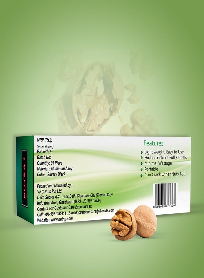 Nutraj ‎Walnut Cracker and Opener Tool | Durable Nut Cracker for Nuts - Image 2