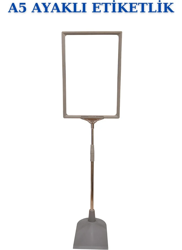 İstanbul Manken Istanbul Mannequin 2 Pieces Gray A5 Footed Tag Holder Basket Tag Framed Tag Holder Donkey Hanger Tag