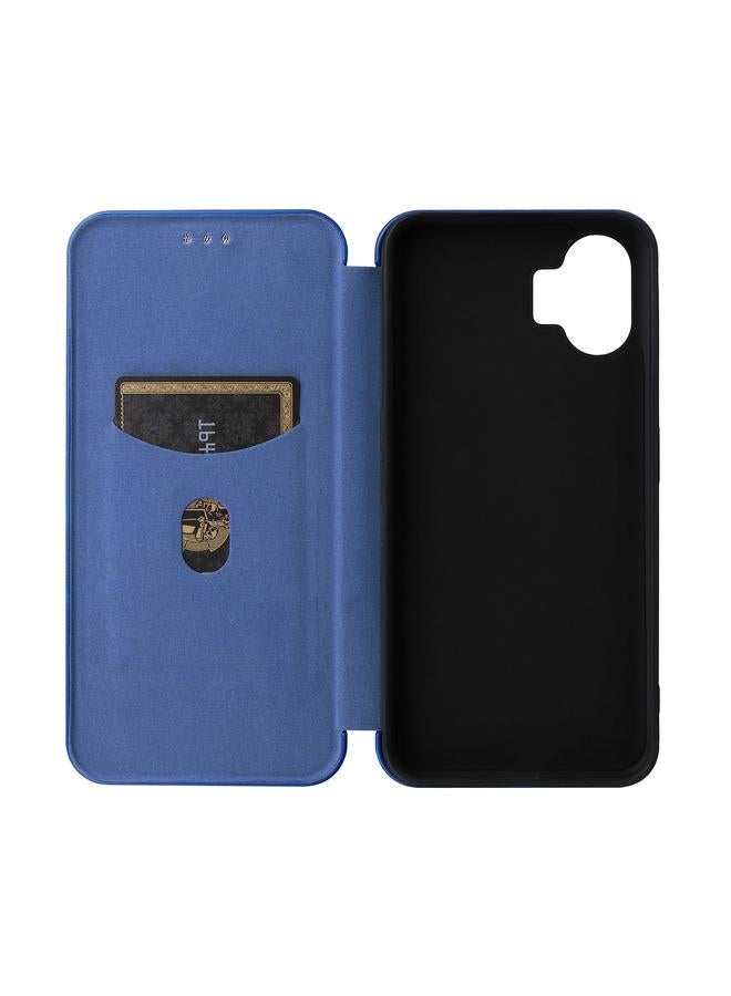 اس-توب جراب هاتف Case For Nothing Phone 2 مصنوع من الجلد المرن ومصنوع من ألياف الكربون - Image 4