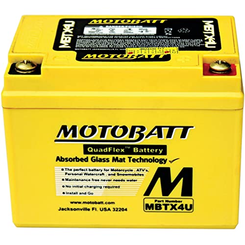 Motobatt MBTX4U Battery - Image 2