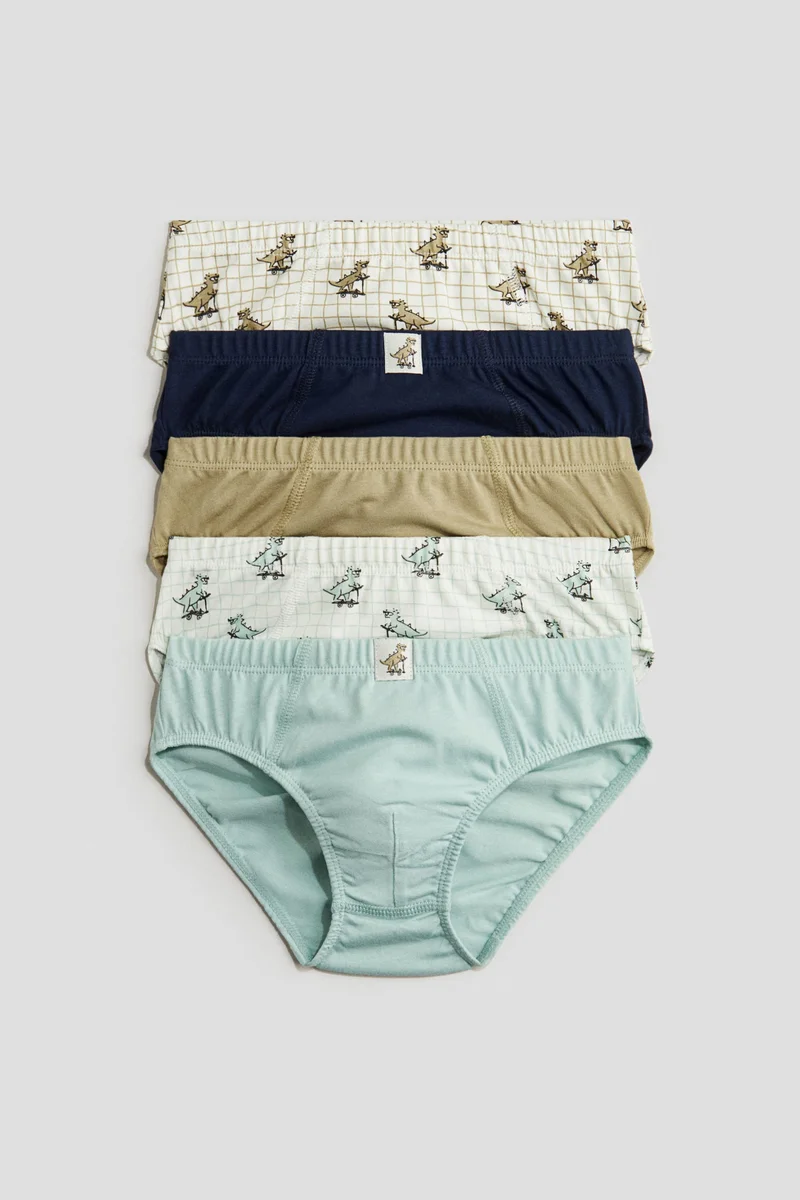 H&M 5-pack cotton boys’ briefs