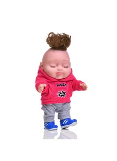 xozgdovg 22cm Soft Rubber Doll - Perfect Gift for Children's Day 