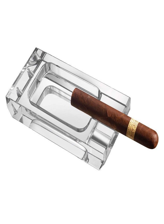 Visol Products Dalis Desktop Crystal Ashtray - Image 1
