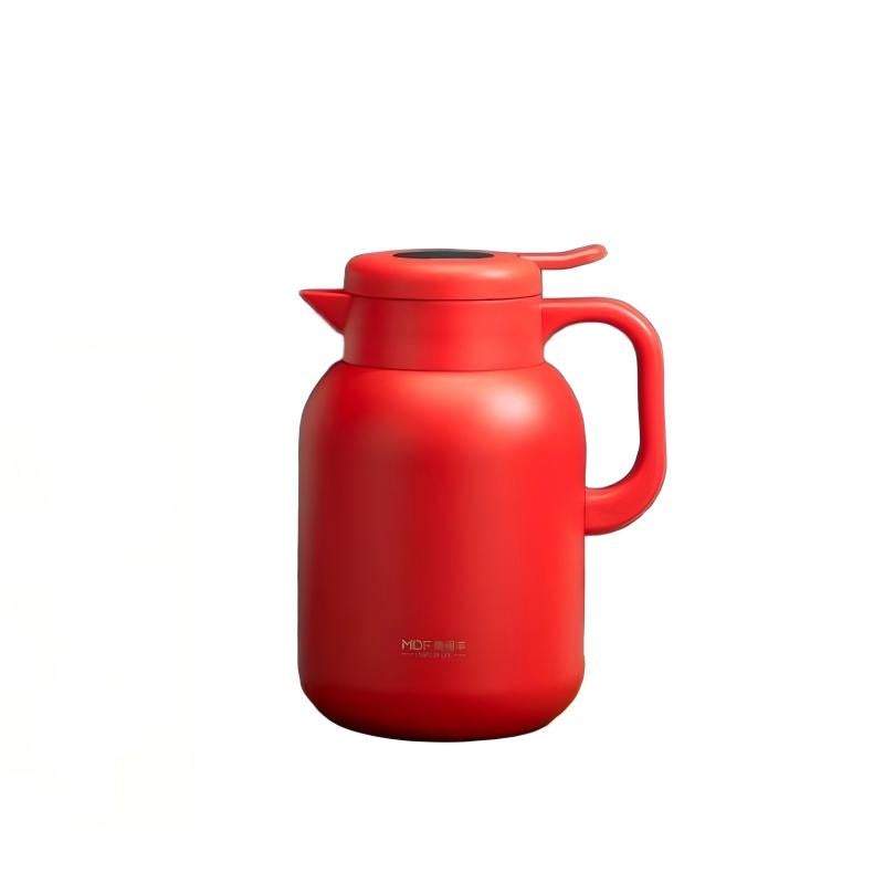 9067 Vacuum Coffee Pot 2000ml, 304 Stainless Steel Inner Liner, Long-Lasting Heat Retention, Silicone Non-slip Base, Smooth Pouring, Random Color - Image 2