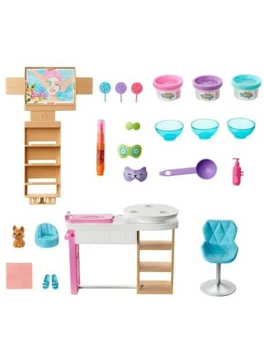 باربي Wellness Facials Playset GJR84