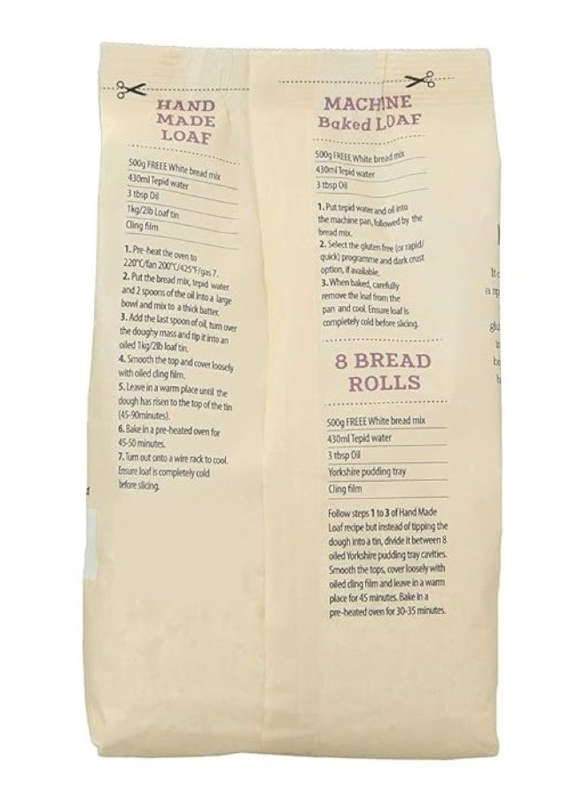 Doves farm - Gluten Free White Bread Mix Vegan 500 G - Image 1