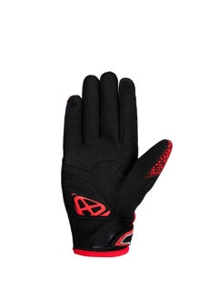 ixon Ixon Ixflow Knit Motorcycle Gloves Black / Red  - Image 2