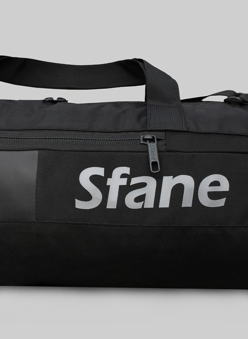 SFANE Gym Bags for Men with Separate Shoe Compartment Sports Gym Bag for Women Duffle Bags for Gym, Duffel Bags Sports Bag - Black - Image 5