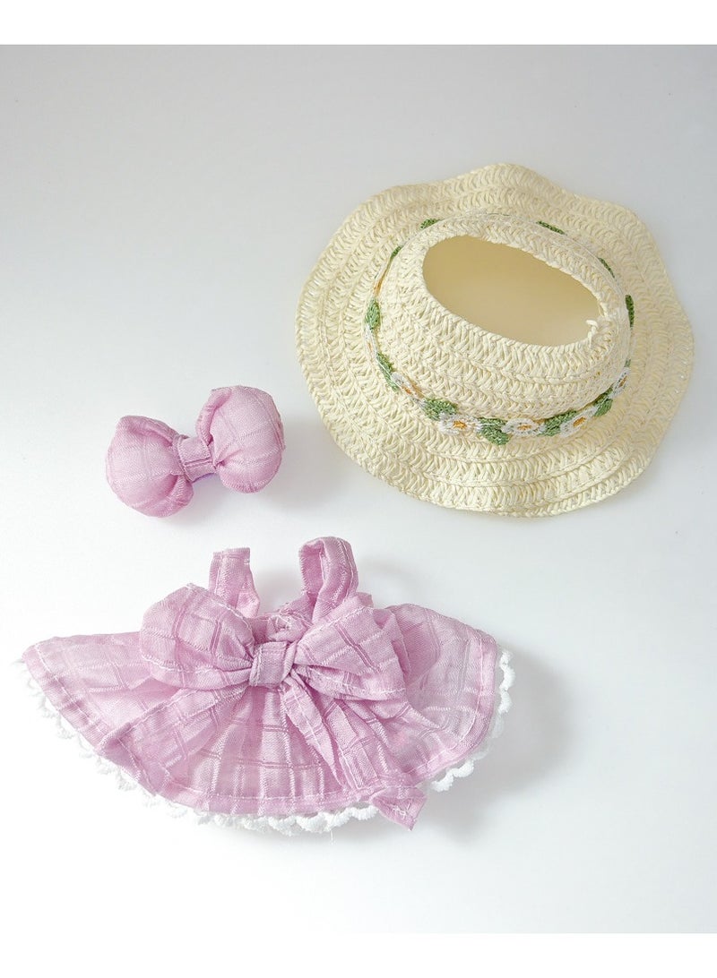 كيلا مجموعة ملابس الدمى، مناسبة لتعليق الدمى المحشوة حتى 17 سم، ملابس قابلة للتبديل للدمى القابلة للتجميع من الجيل الأول والثاني والثالث، إكسسوارات متينة وأنيقة، مناسبة للألعاب الإبداعية - Image 3