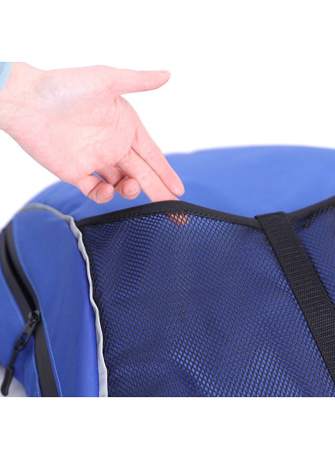 Generic - Kayak Storage Bag Water Resistant Kayaking Bag Mesh Storage Organizer Bag for Kayak Chair (Not Included) Blue - Image 1