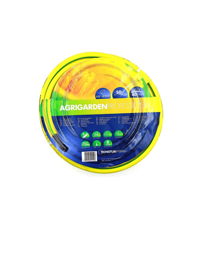 AGRIGARDEN PROFESSIONAL - Garden Hose Italy - 1/2 inch x 50 meters - Image 1