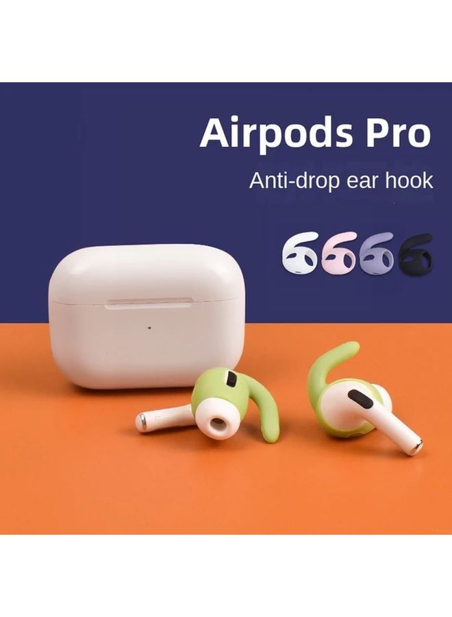 غلاف سيليكون الخزامى الرمادي المضاد للانزلاق والفقدان لـ AirPods Pro - Image 2