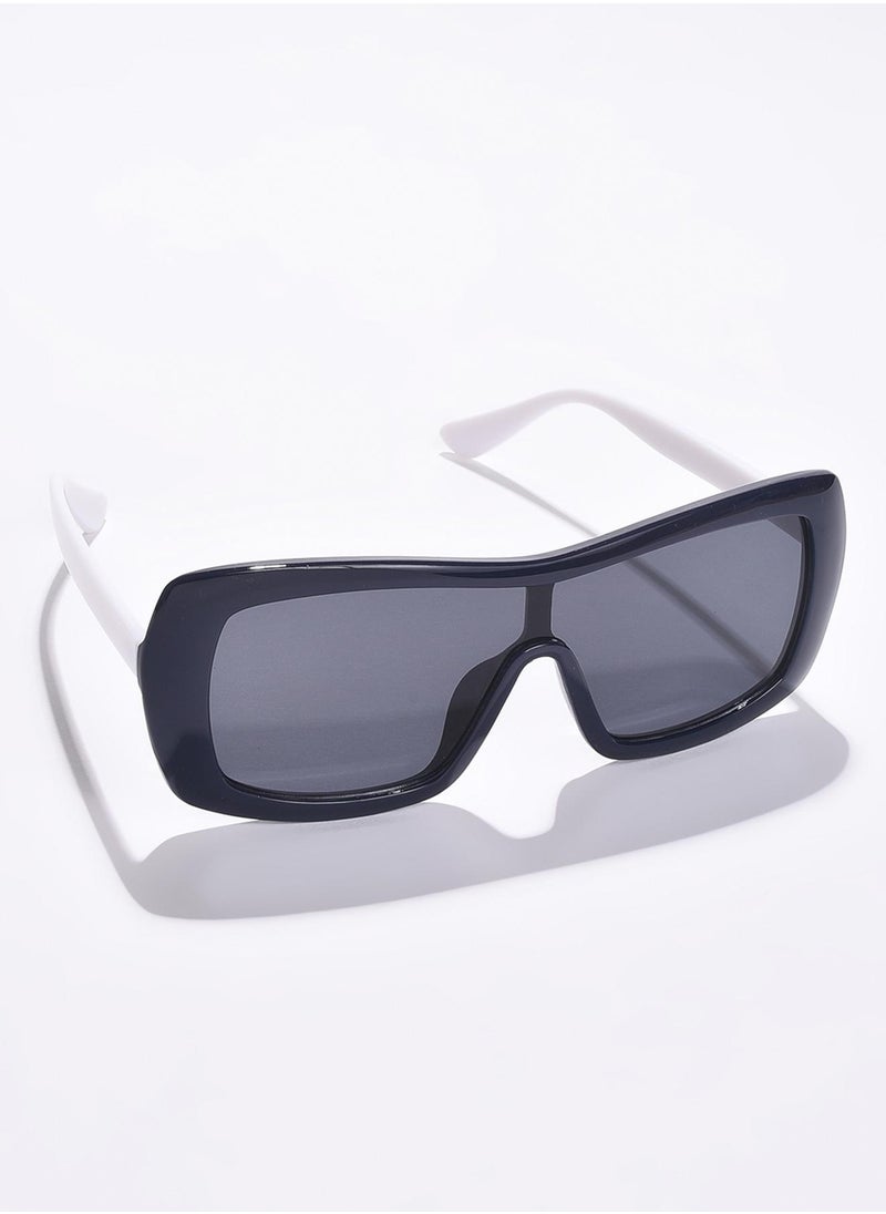 Haute Sauce Black Lens Black Oversized Sunglasses  - Image 1