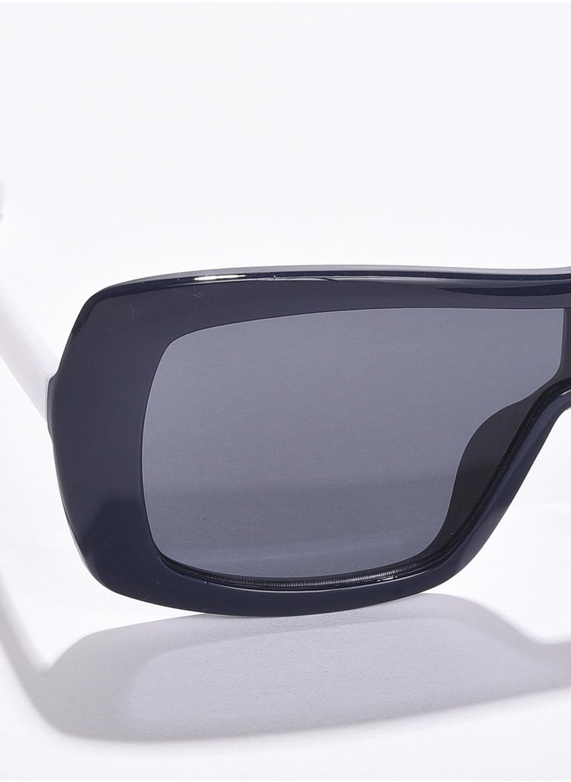 Haute Sauce Black Lens Black Oversized Sunglasses  - Image 2