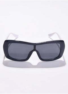 Haute Sauce Black Lens Black Oversized Sunglasses  - Image 3