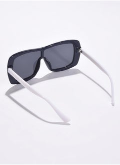 Haute Sauce Black Lens Black Oversized Sunglasses  - Image 4