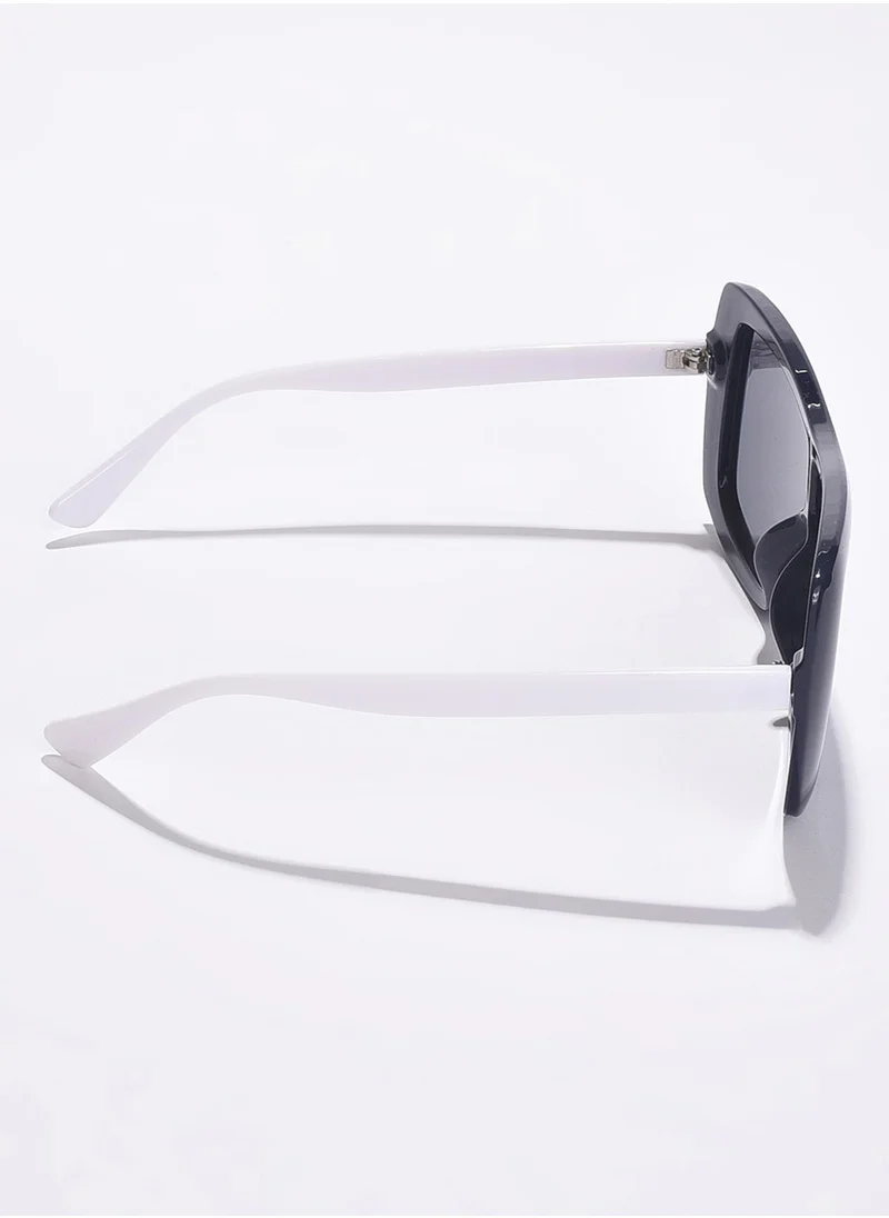 صوص هاوت Black Lens Black Oversized Sunglasses