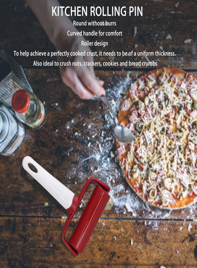 Pomya Plastic Small Rolling Pin, Slip Proof One Handed Dough Roller Multipurpose Odorless for Cake Pie - Image 4