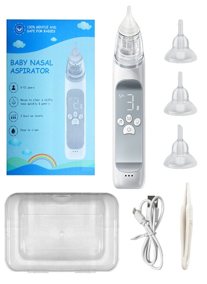 Generic Rechargeable Automatic Electric Baby Nasal Aspirator - Children's Nose Remover  - Image 2