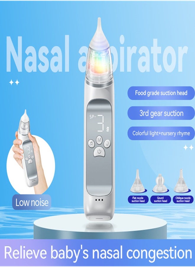 Generic Rechargeable Automatic Electric Baby Nasal Aspirator - Children's Nose Remover  - Image 3