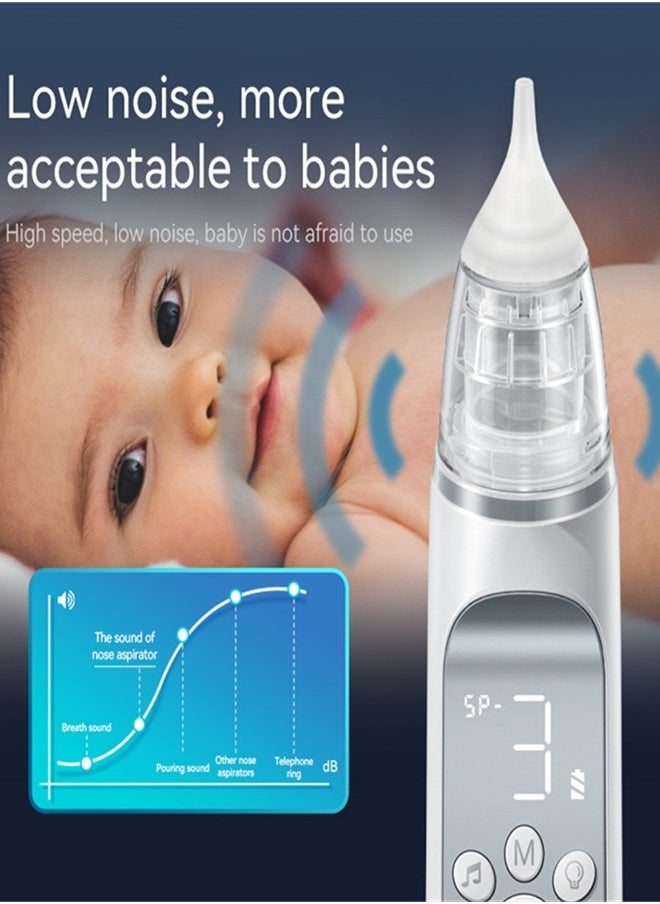 Generic Rechargeable Automatic Electric Baby Nasal Aspirator - Children's Nose Remover  - Image 4