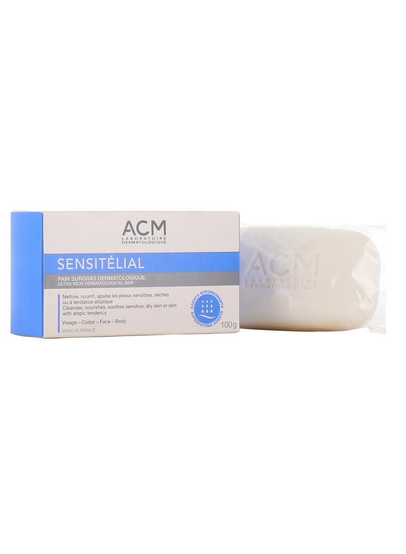 أيه سي أم قطعتين اي سي ام صابون سينسيتيليال لتنظيف البشرة الجافة والحساسة 100*2 جرام - Image 4