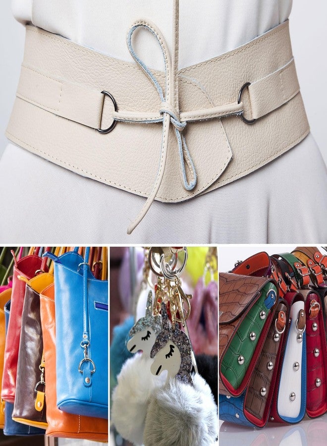 BTYMS 150 Pieces Metal D Rings 1/2 Inch(15mm), Multi-Purpose Non Welded D Ring for Purse, Keychains Belts, Dog Collar, Buckle Strap Sewing Accessories - Image 5