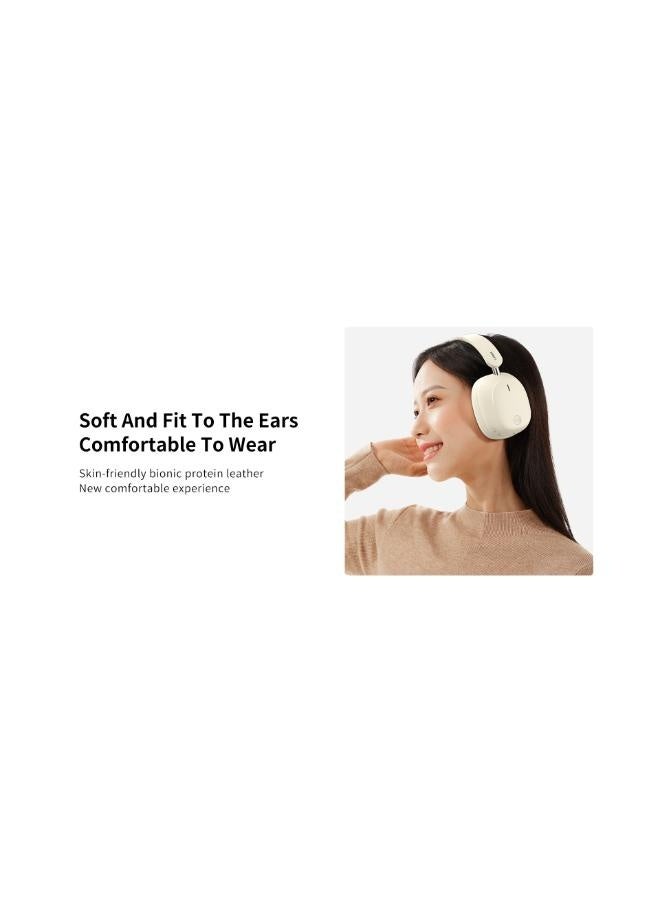 LANEX Lanex LT33 ANC Wireless Headset - Beige  - Image 5