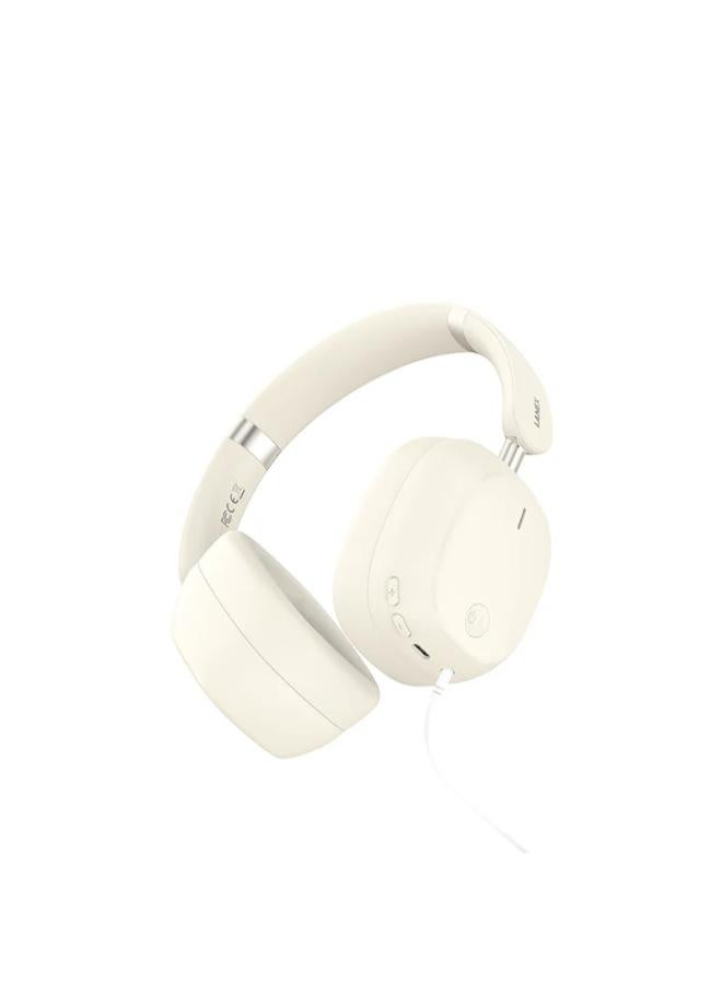 LANEX Lanex LT33 ANC Wireless Headset - Beige  - Image 4