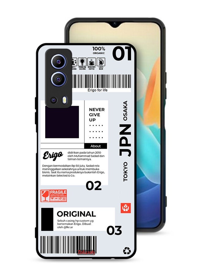 Tolwak Vivo iQOO Z3 5G Protective Case Cover Japan Sticker - Image 1