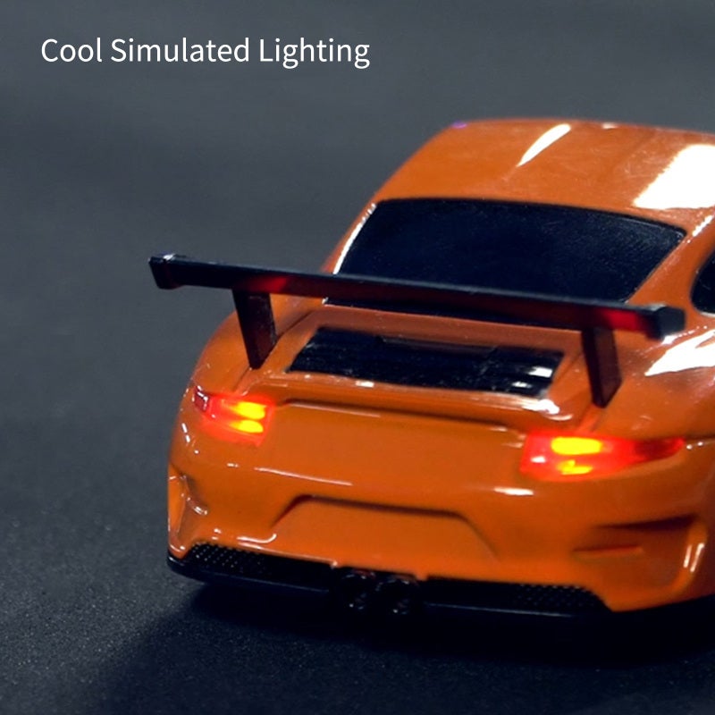 Drift Car 1/43 Scale 2.4GHz Anti-Interference Remote Control - 4WD Strong Power Toy Car with Simulated Lighting for Kids And Car Collectors - Image 4