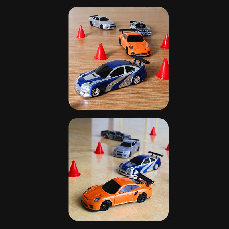 Drift Car 1/43 Scale 2.4GHz Anti-Interference Remote Control - 4WD Strong Power Toy Car with Simulated Lighting for Kids And Car Collectors - Image 5