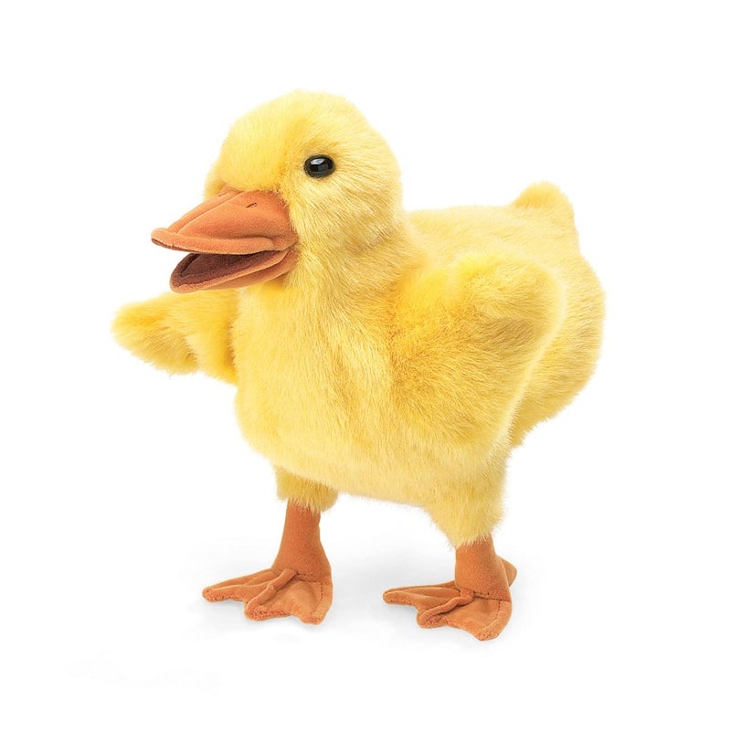 Folkmanis Duckling Hand Puppet, Yellow, 1 EA (2922) - Image 1