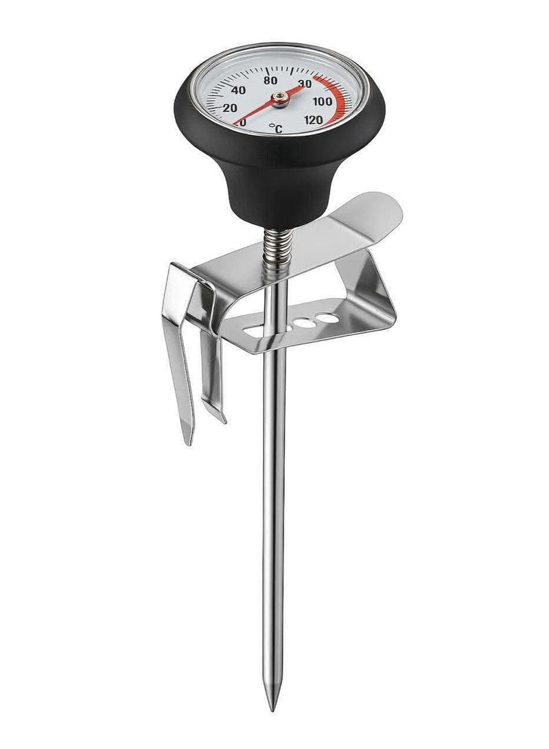 Stainless Steel Coffee Thermometer 0~100℃ — Precise Temperature Probe for Coffee Pots, Milk Frothers, and Hot Drinks, Ideal for Kitchens, Cafés, and Barista Use - Image 1