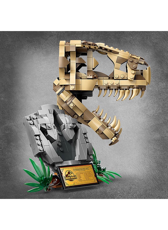 LEGO - LEGO Jurassic World 76964 Dinosaur Fossils: T-Rex Skull, Toy for Boys Girls Hobbyists, Educational Skeleton Model Kit with Bones for Kids, Gifts for Boys and Girls - Image 1