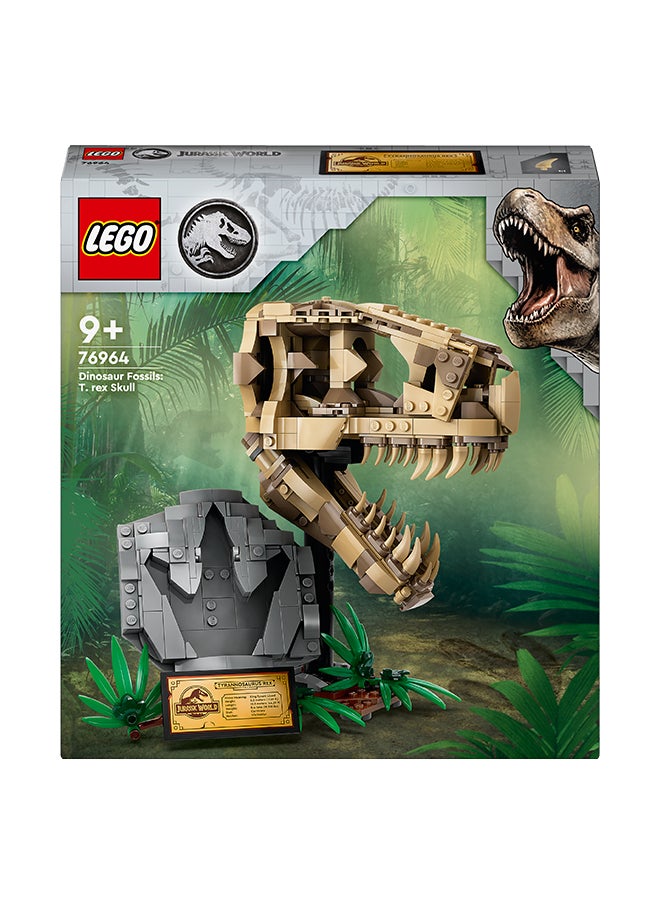 LEGO LEGO Jurassic World 76964 Dinosaur Fossils: T-Rex Skull, Toy for Boys Girls Hobbyists, Educational Skeleton Model Kit with Bones for Kids, Gifts for Boys and Girls  - Image 2