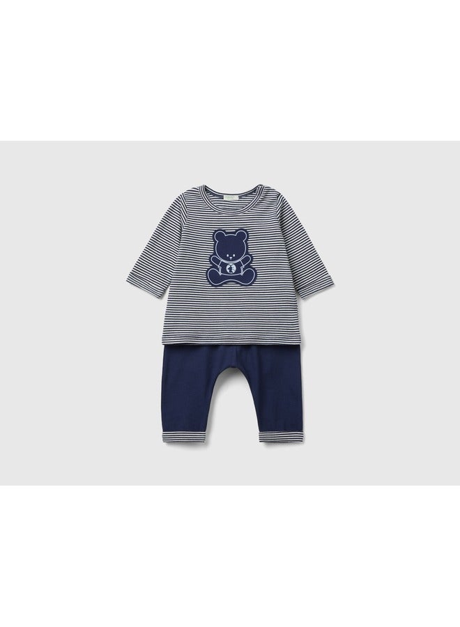 UNITED COLORS OF BENETTON Set In 100% Organic Cotton - Image 1