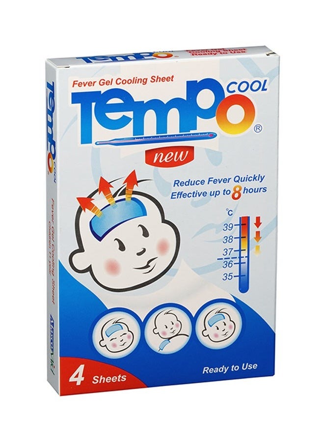 TEMPO Cool 4 Sheets FOR INFANTS 