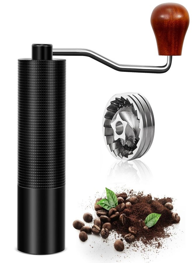 Obsoorth 25g Manual Coffee Grinder CNC Stainless Steel Hand Coffee Grinder with Double Bearing Positioning Adjustment, Manual Coffee Bean Grinder Perfect for Office Home Traveling - Image 1