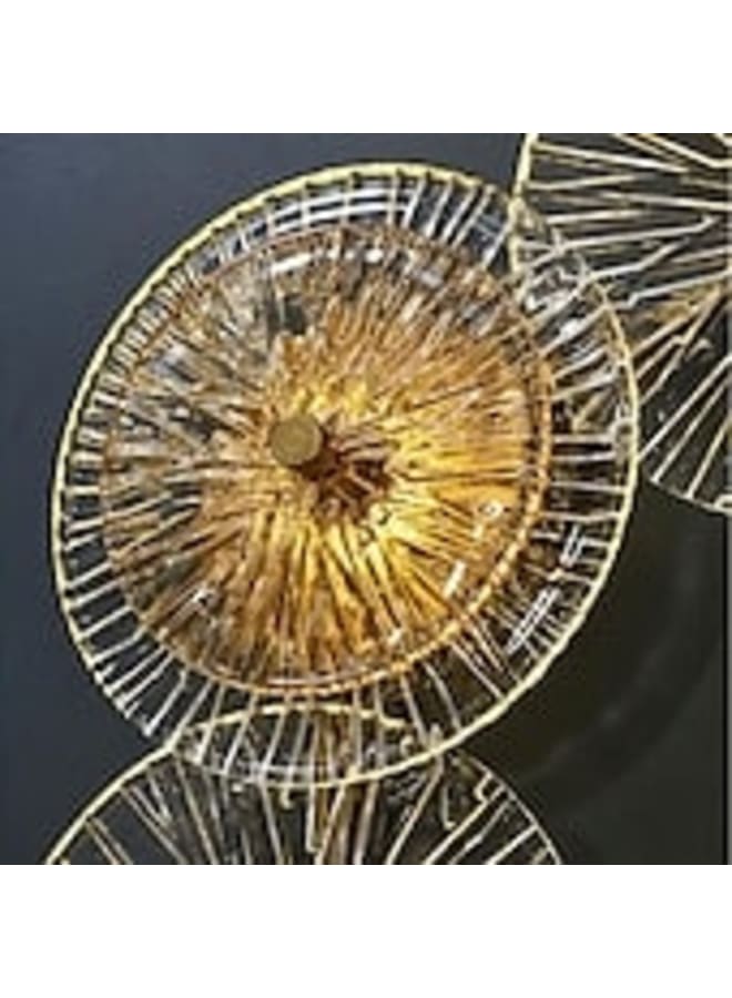 وهج  مصابيح حائط دائرية حديثة  - Image 3
