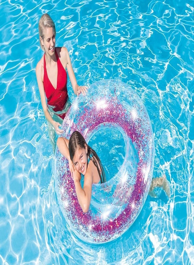 SELOME Pool Party Swimming Ring Swim Tube for Kids Swimming Leering Ring for Girls and Boys Swimming Tube Inflatable Swim Ring Multi Color (Jari) - Image 5