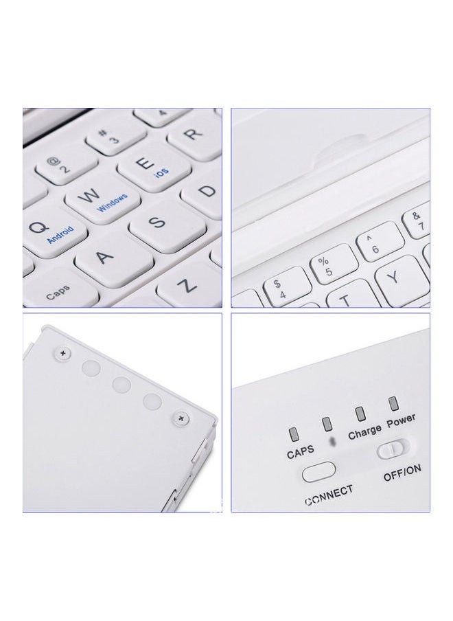 NIBEMINENT Cl-666 Foldable Bt Keyboard Wireless Ultra Slim Portable Pocket Compatible With Ios Android Windows Smart Phone Tablet And Laptop Black  - Image 4