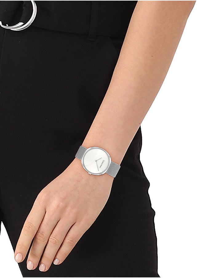 CALVIN KLEIN - Women Analog Round Shape Stainless Steel Wrist Watch 25200245 36.6 mm - Image 1
