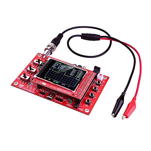 Treedix Oscilloscope DIY Kit Handheld Digital Oscilloscope 1msps Real-Time Sampling Rate 2.4 inch TFT Display - Image 2