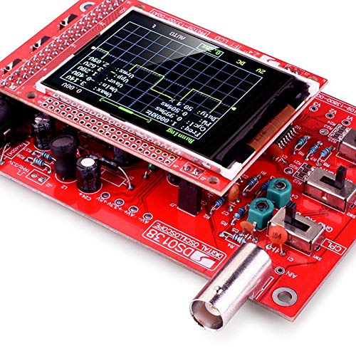 Treedix Oscilloscope DIY Kit Handheld Digital Oscilloscope 1msps Real-Time Sampling Rate 2.4 inch TFT Display - Image 3