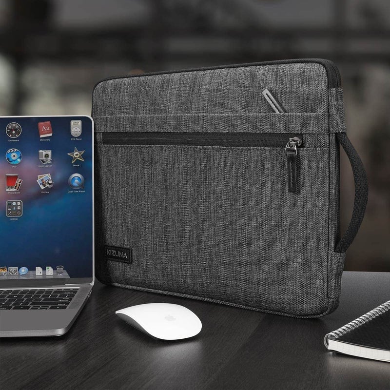 KIZUNA حقيبة كمبيوتر محمولة KIZUNA مقاس 17 بوصة مقاومة للماء لحقيبة يد لأجهزة Lenovo Legion 5/5i وDell G7 17 وIdeaPad L340 وHP Gaming Pavilion 17 وEnvy Laptop 17 وAcer Chromebook 317 وAsus, أسود - Image 5