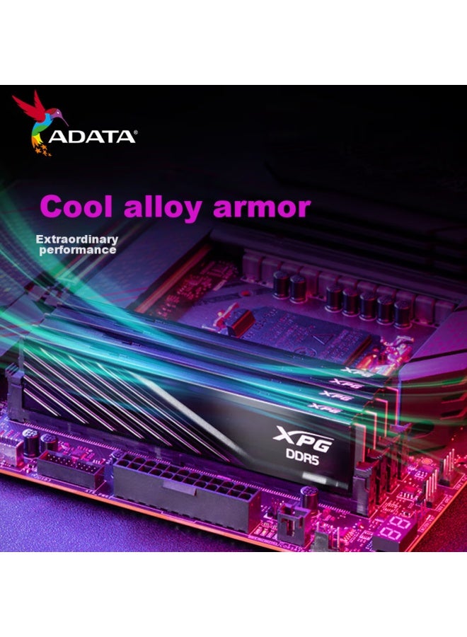 Adata 32gb Kit Ddr5 6400 Desktop Memory Module Hynix A-die Chips Xpg Weilong D300 C32 - Image 4