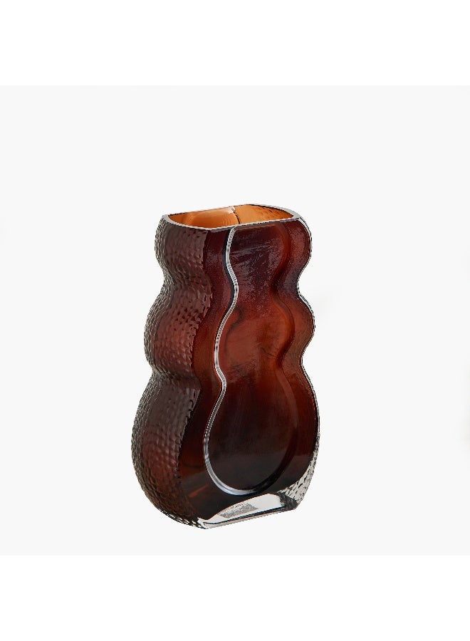 Home Box Pedro Decorative Heavy Glass Vase - 17.5x8x26.5 cm - Image 5