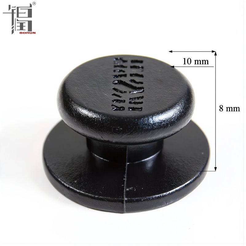 8mm Black Croc Rivet Solve Loose Broken Problem Clog Shoe Repair Part - Image 2
